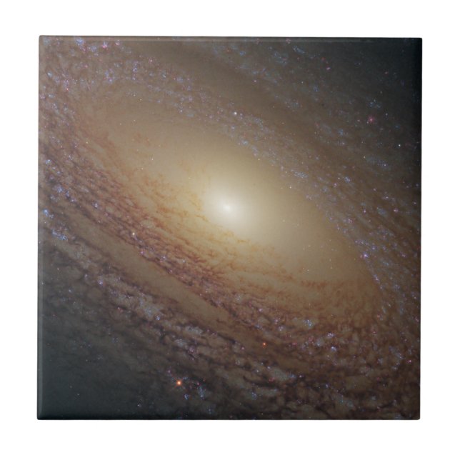 Azulejo De Cerâmica Galáxia Espiral Ngc 2841 (Frente)