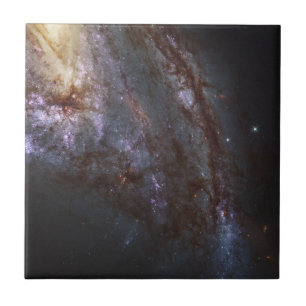 Azulejo De Cerâmica Galáxia Espiral Ngc 3627.