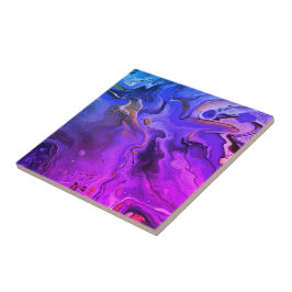 Azulejo De Cerâmica Galáxia líquida 3