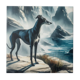 Azulejo De Cerâmica Galgo-inglês