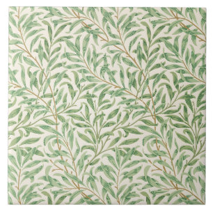 Azulejo De Cerâmica Galho de Salgueiro William Morris Botânico Vintage