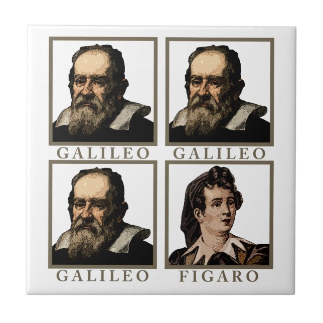 Azulejo De Cerâmica Galileu Figaro (Frente)