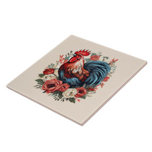 Azulejo De Cerâmica Galinha-branca amante País