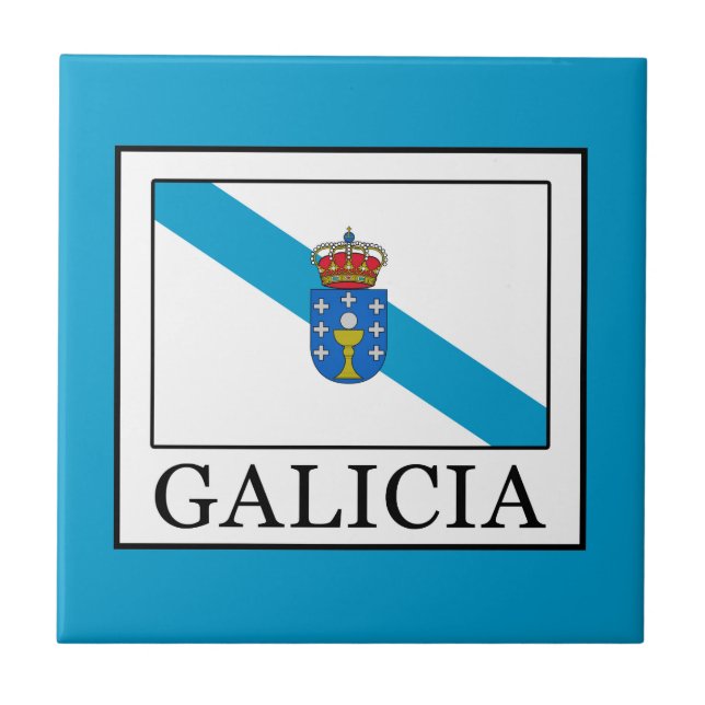 Azulejo De Cerâmica Galiza (Frente)