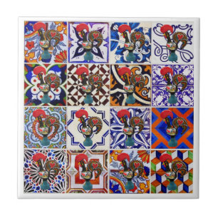 Azulejo De Cerâmica Galo de Barcelona, Portugal