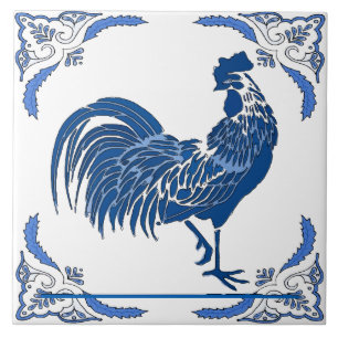 Azulejo De Cerâmica Galo, Olhar Delft Holandês