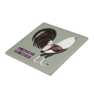 Azulejo De Cerâmica Gamecock Sepia