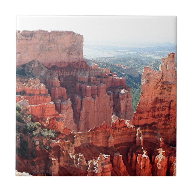 Azulejo De Cerâmica Garganta de Bryce, Utá, EUA 5 (Frente)