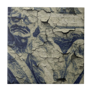 Azulejo De Cerâmica gárgula gótico da estátua da catedral de Notre