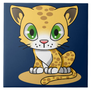 Azulejo De Cerâmica gatinho de desenho