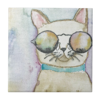 Azulejo De Cerâmica gato