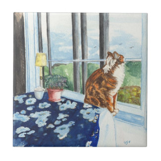 Azulejo De Cerâmica Gato de Scandia