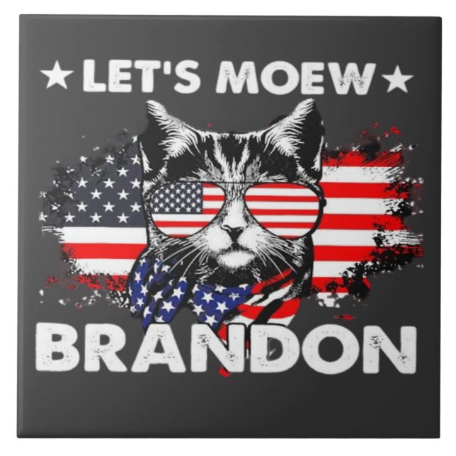 Azulejo De Cerâmica Gato Deixa miar (Frente)