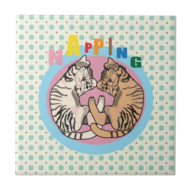 Azulejo De Cerâmica gato-do-mato (Frente)