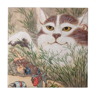 Azulejo De Cerâmica Gato sobrenatural