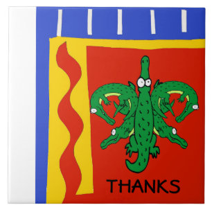 Azulejo De Cerâmica Gator, Dutch Delft Look, editar texto