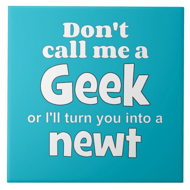 Azulejo De Cerâmica Geek newt wf (Frente)