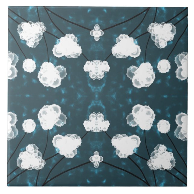 Azulejo De Cerâmica Gema de Algodão (Frente)