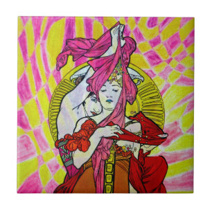Azulejo De Cerâmica Gemini por Michael Moffa