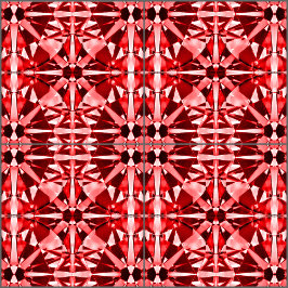 Azulejo De Cerâmica Gemstone vermelho