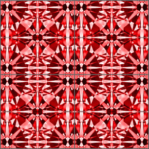 Azulejo De Cerâmica Gemstone vermelho