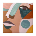 Azulejo De Cerâmica Geo Half Face<br><div class="desc">Cara Geo IV de Victoria Borges. | 142047GG</div>