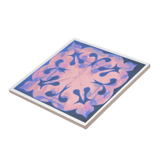 Azulejo De Cerâmica Geometria Oculta da Natureza Abstrato Geométrico