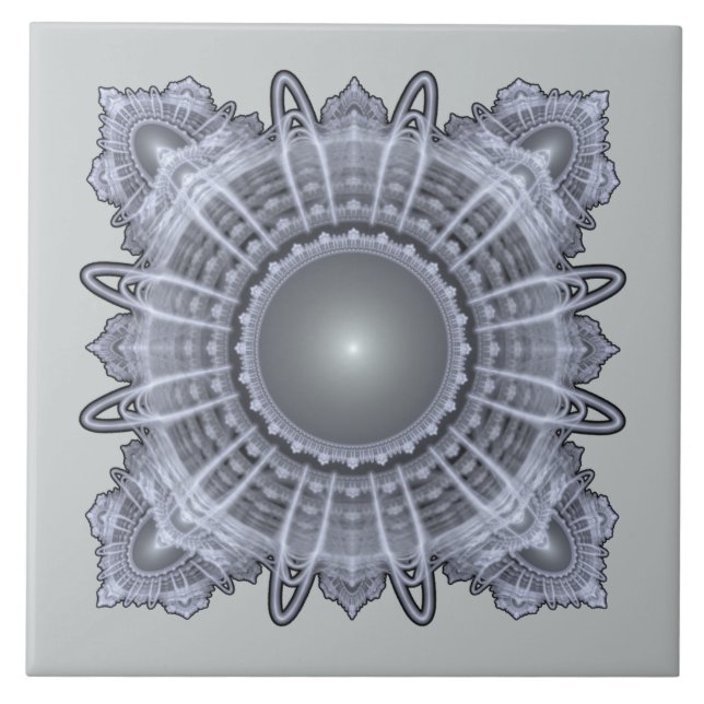 Azulejo De Cerâmica Geometria Sagrada (Frente)