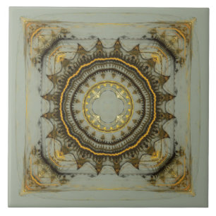 Azulejo De Cerâmica Geometria Sagrada