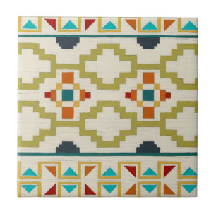 Azulejo De Cerâmica Geometria Sudoeste I