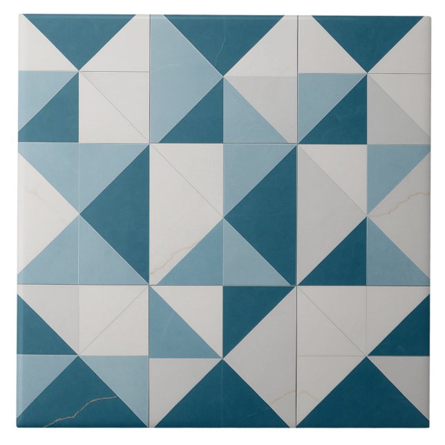 Azulejo De Cerâmica Geometric tile (Frente)