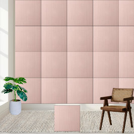 Azulejo de cerâmica geométrica rosa-claro moderno