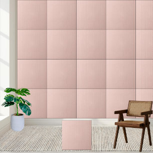 Azulejo de cerâmica geométrica rosa-claro moderno