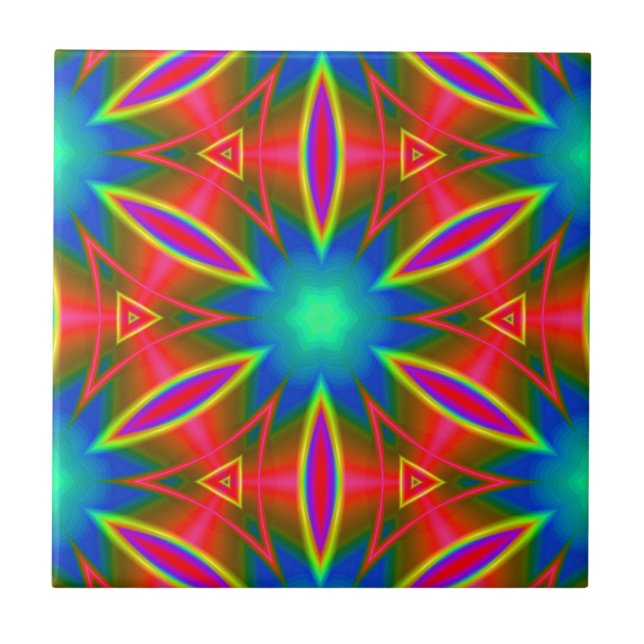 Azulejo De Cerâmica Geométrico 160614 (01) (Frente)