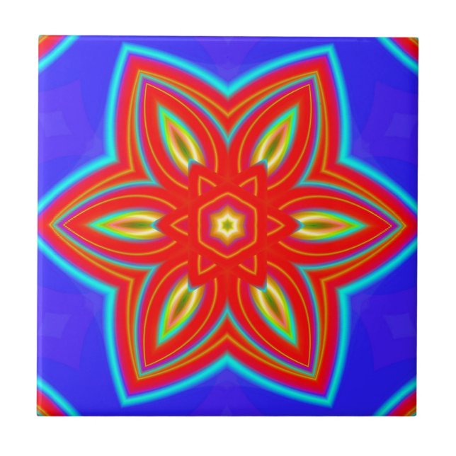Azulejo De Cerâmica Geométrico 160614 (05) (Frente)