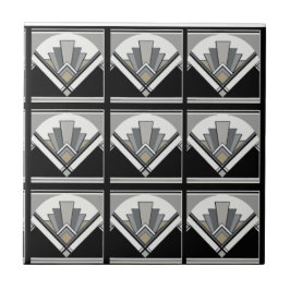 Azulejo De Cerâmica Geométrico Art Déco