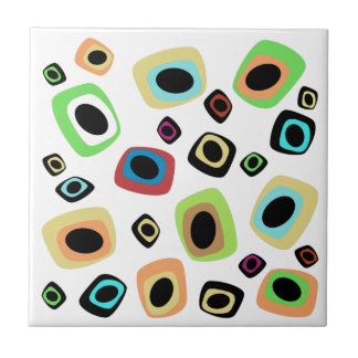 Azulejo De Cerâmica Geométrico do século médio