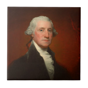 Azulejo De Cerâmica George Washington Portrait