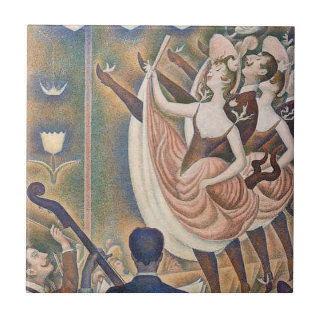 Azulejo De Cerâmica Georges Seurat - Le Chahut (Frente)
