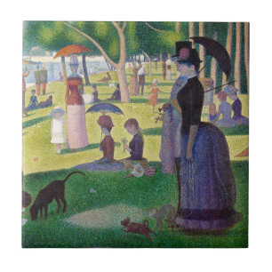 Azulejo De Cerâmica Georges Seurat - Um Domingo na La Grande Jatte