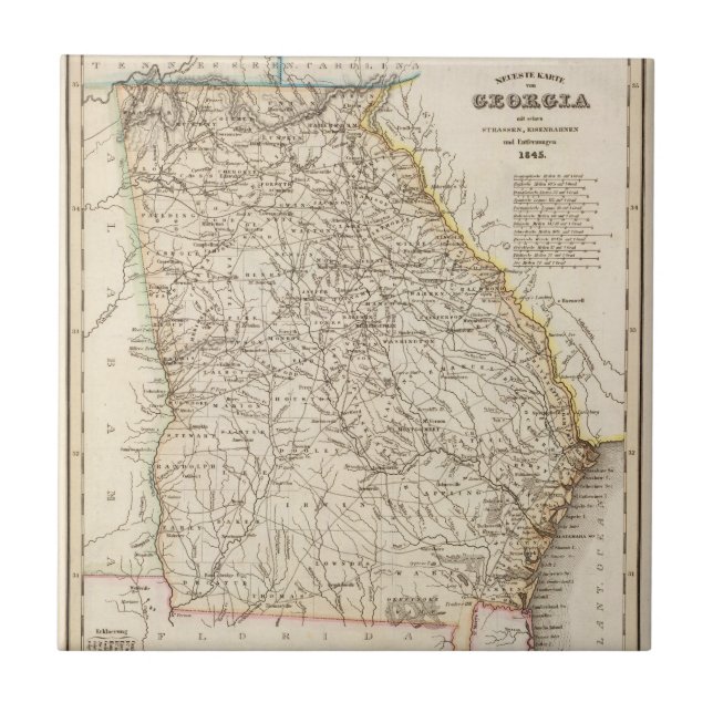 Azulejo De Cerâmica Geórgia 14 (Frente)