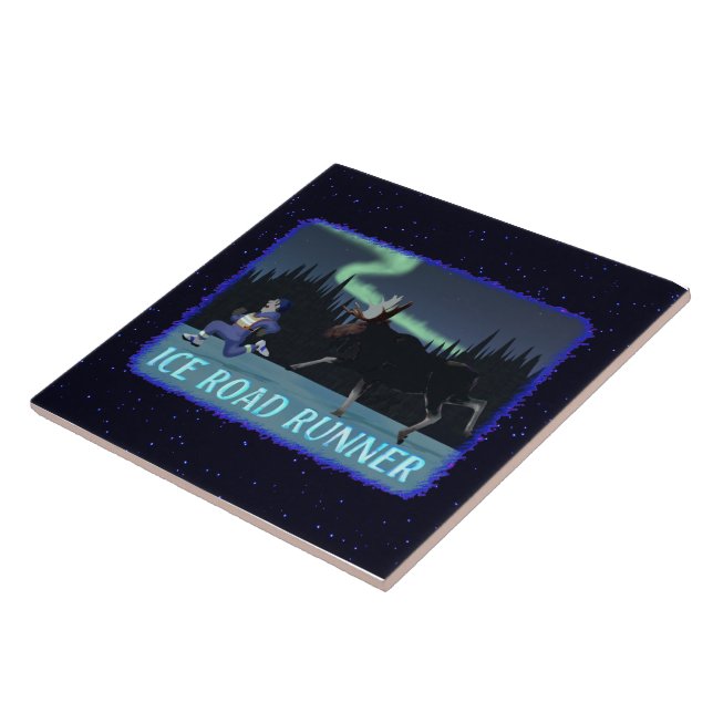 Azulejo De Cerâmica Gestor de Estrada de Gelo (Lateral)