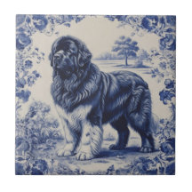 Gigante Gentil em Azul de Delft