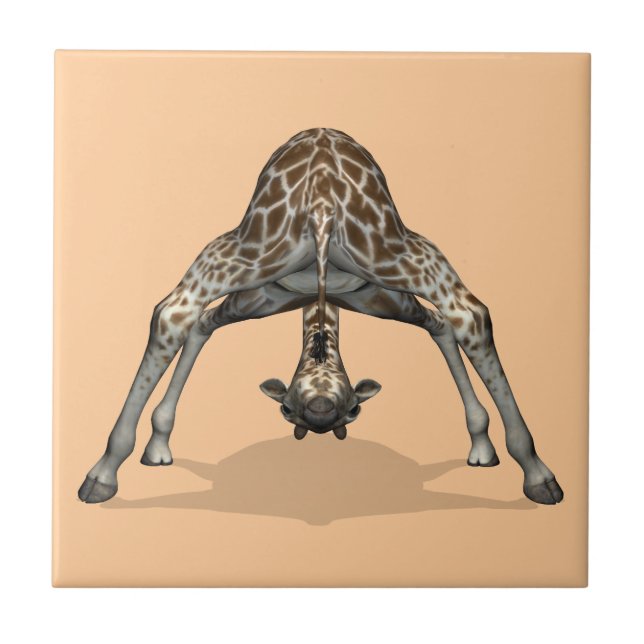Azulejo De Cerâmica Girafa flexível (Frente)