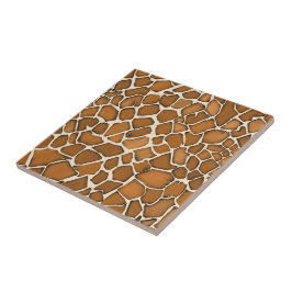 Azulejo De Cerâmica Girafa Pele com Pele Padrão Impressão