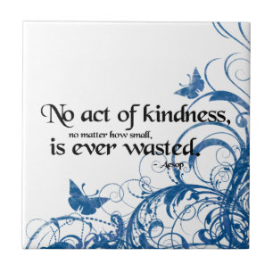 Azulejo De Cerâmica giro da borboleta gentil