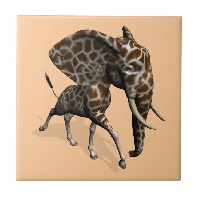 Azulejo De Cerâmica Girphant Ou Eleffe (Frente)