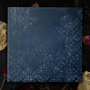 Azulejo De Cerâmica Glimmering Marinho Grunge Azul escuro Luxury Dam