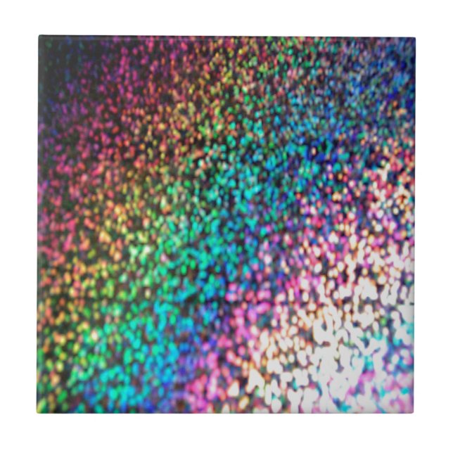 Azulejo De Cerâmica Glitter E Sparkles (Frente)