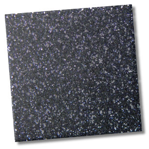 Azulejo De Cerâmica Glitter preto chic Sparkle